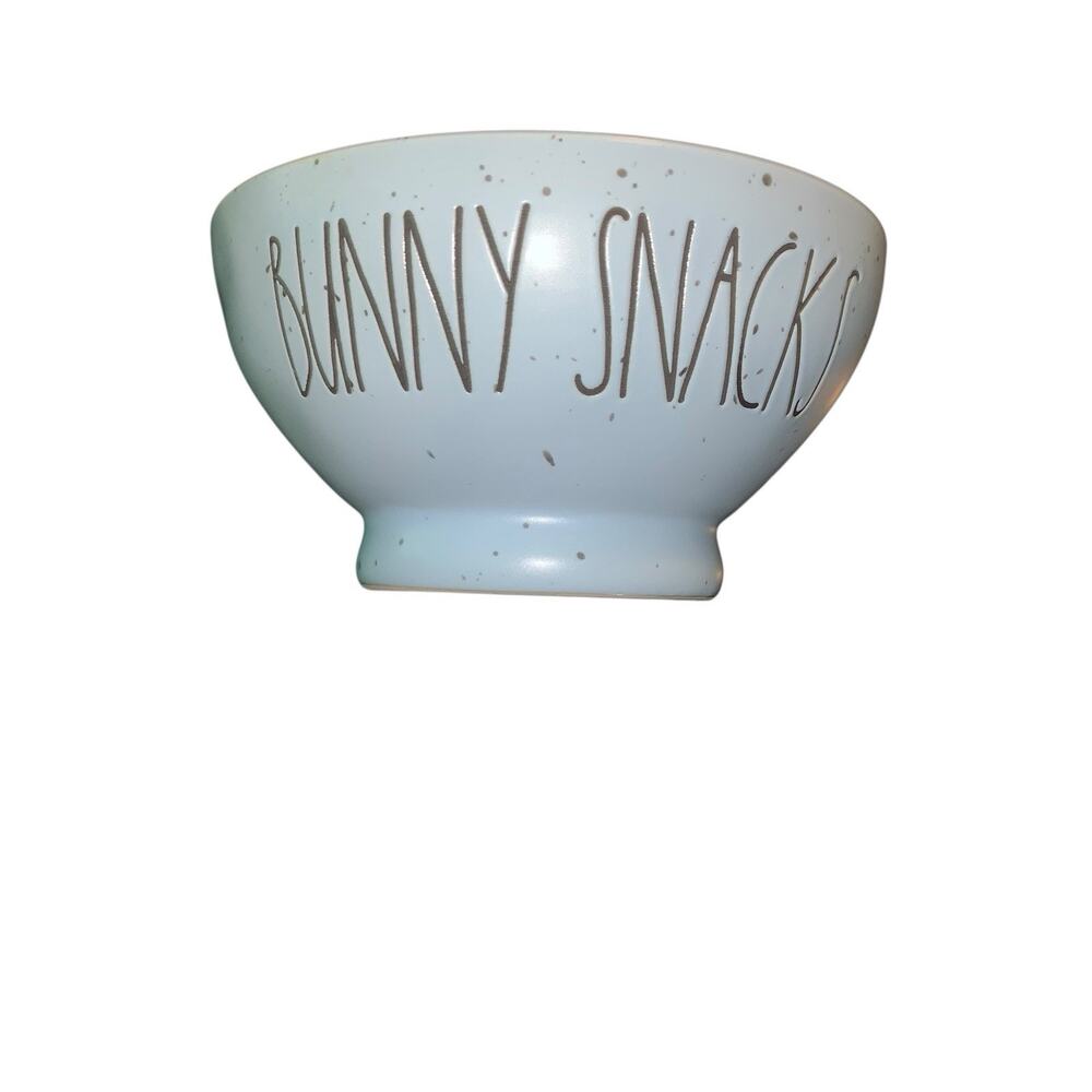RAE DUNN Bunny Snacks Easter Eggs Speckled Bowls Set of 2